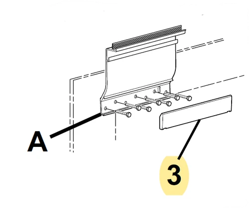 Carefree RV R001151WHT Awning Deflector Mount Bracket - White