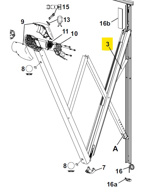 Carefree RV R001826 Compass/ Altitude Awning Gas Shock Kit RV Carefree