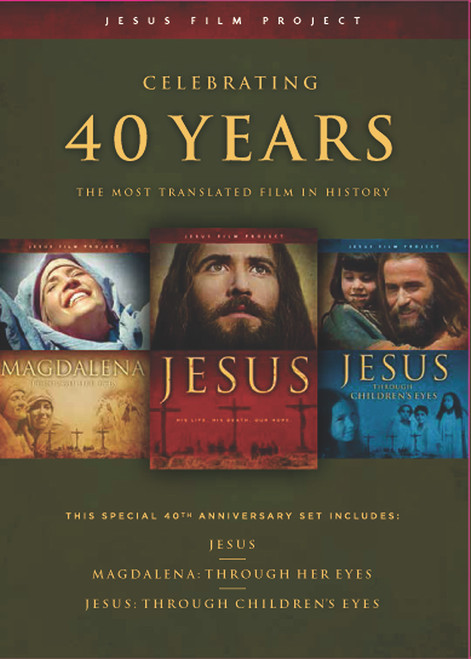 40th Anniversary Jesus Film Project 3 DVD Set