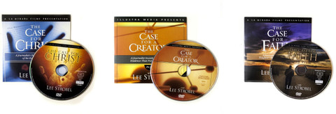 LEE STROBEL BEST SELLING SERIES - 5 EACH OF CASE FOR CHRIST, CASE