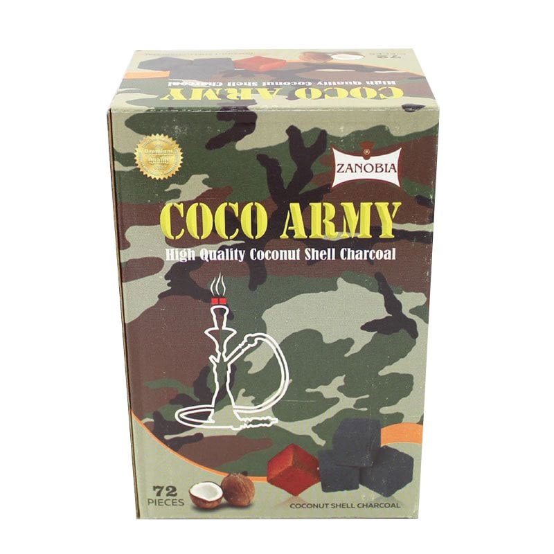 Coco Army Coconut shell charcoal cubes