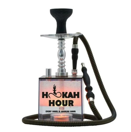  Hookah Set Shisha Set with Everything Luminous Glass