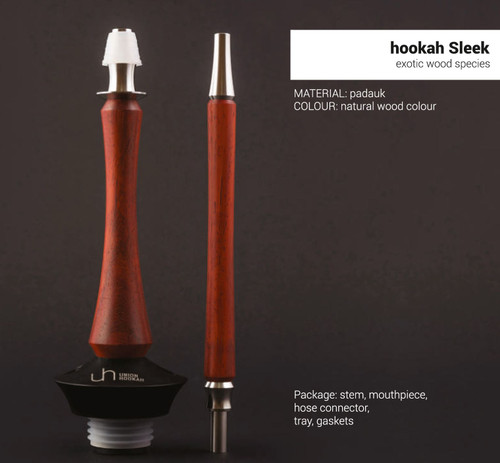 Hookah UNION Sleek Exotic Wood - Padouk