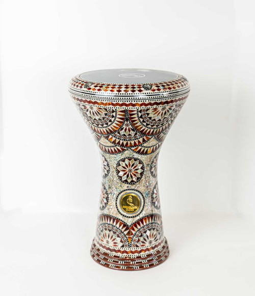 Drum Darbuka Tabla Mother of Pearl - Free Bag - Style 1 Drum Darbuka Tabla Mother of Pearl - Free Bag - Style 1