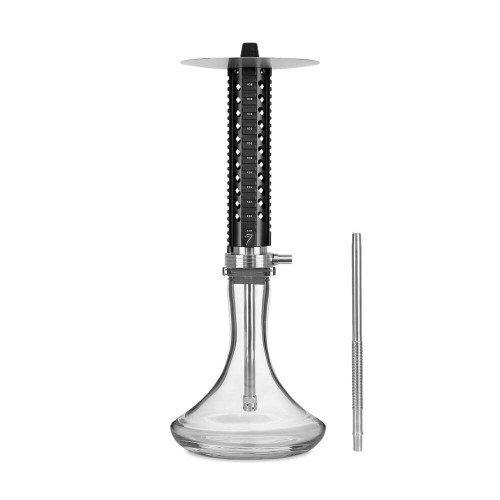 Loco AR-15 Hookah Black | Stainless Steel Rifle Design Shisha