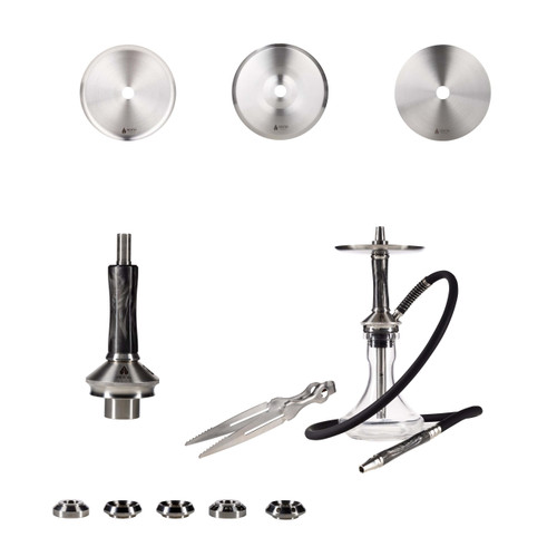 Motion Small - Steel / Black Fog / Clear