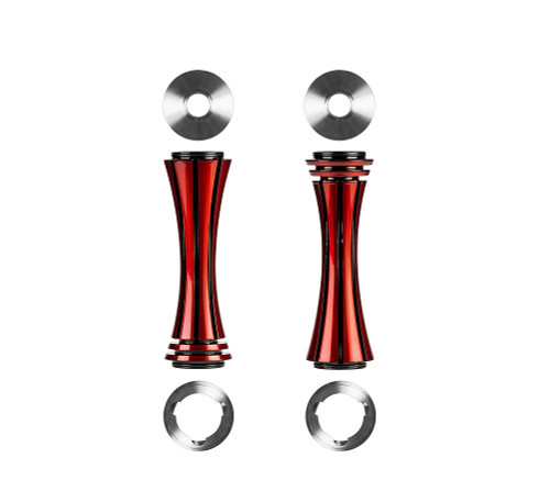 Alpha Hookah Model X REVERSE Red Black Alpha Hookah Model X REVERSE Red Black