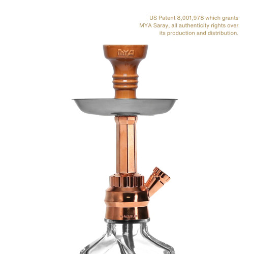 NEW CHICO 251 Hookah - Rose Gold Stem