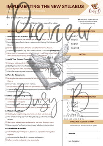Quick Start Checklist: NSW Visual Arts Syllabus Quick Start Checklist: NSW Visual Arts Syllabus