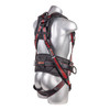 KStrong Kapture Epic 5-Point Full Body Harness, Waist Pad w/ Removable Tool Belt, Back/Shoulder Pad, Enhanced Dorsal D-ring, 2 Side D-rings, QC Chest, TB Legs - S-M (ANSI) UFH10332G(S-M)