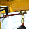 KStrong Aluminum Sliding Beam Anchor, Adjustable 3.5 - 14 (ANSI) UFA30110