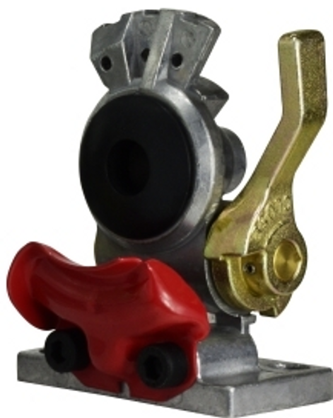 GLADHAND HANDLE STYLE EMER. GLADHAND W/ FLANGE MOUNT RED - 39531