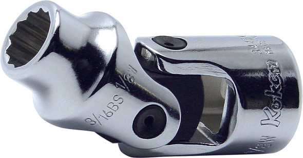 Koken 3445W-1/8 3/8 Sq. Drive 12-point Whitworth Universal Socket