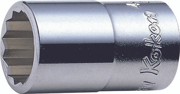Koken 4405W-3/8 1/2" Sq. Drive 12 point Whitworth Socket