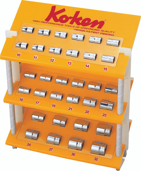 Koken 4240A-05 1/2" Sq. Drive Display Stands