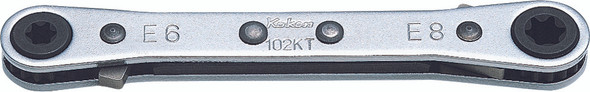 Koken 102KT-E6XE8  Ratcheting Ring Wrench Reversible TORX