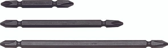 Koken 123PG.65-1 1/4" Hex Drive Double Ended Bits