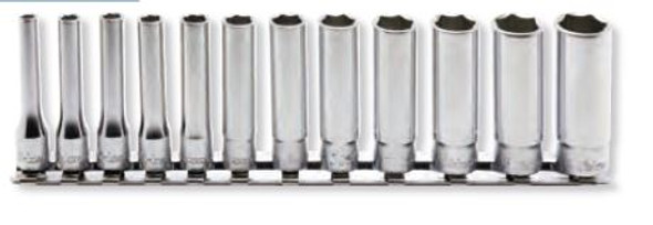 Koken RS2305M/12 1/4" Sq. Drive Socket Set on Rail