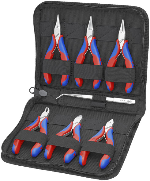 Knipex 00 20 16 7 Pc Tool Set in Zipper Pouch