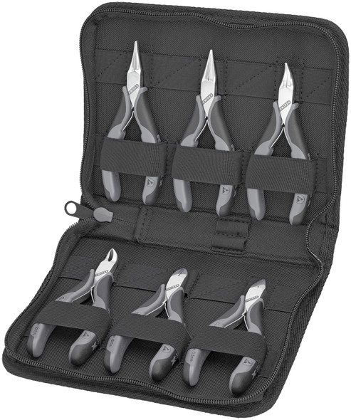 Knipex 00 20 17 6 Pc ESD Tool Set in Zipper Pouch