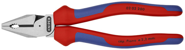 Knipex 02 02 200 High Leverage Combination Pliers, Multi-Component