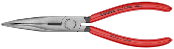 Knipex 26 21 200 Long Nose Pliers w/ Cutter, 40 degree Angled