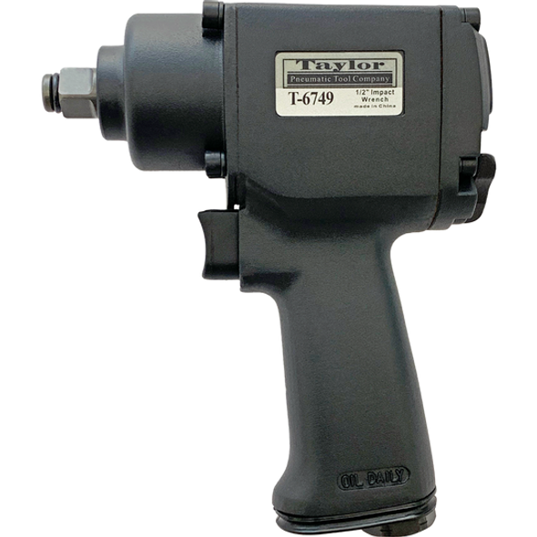 Taylor Pneumatic T-6749 1/2" Super Duty Impact Wrench 500 lb-ft Max Torque