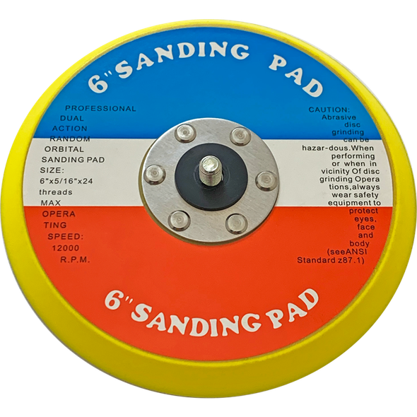 Taylor Pneumatic T-6416 6" PSA Sanding Pad