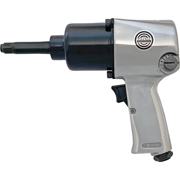 Taylor Pneumatic T-7231NL 1/2" HD Impact Wrench 2" Extended Anvil 425 ft.lb Max Torque