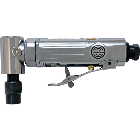 Taylor Pneumatic T-7759R 1/4" Angle Die Grinder - Rear Exhaust 25000 RPM