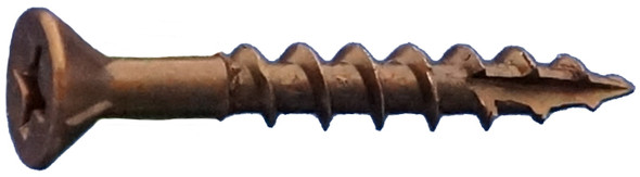 8 x 3 Daggerz Dagger-Lok Phillips Flat w/Nibs Type 17 Coarse Wood Screws Lubricized 100 pcs