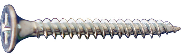 6 x 1-1/4 Daggerz Phillips Bugle Fine Thread Drywall Screws Zinc 100 pcs