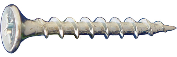 8 x 2-1/2 Daggerz Phillips Bugle Coarse Thread Drywall Screws Zinc 100 pcs