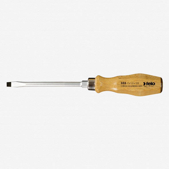 Felo 9/64" x 3" Wooden Handle Screwdriver 0715718031