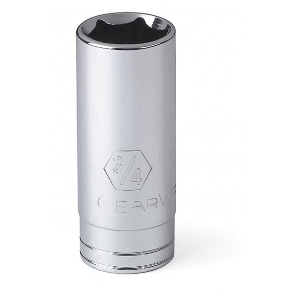 GEARWRENCH 1/2" Drive 6 Point Deep Metric Socket 17mm 80644
