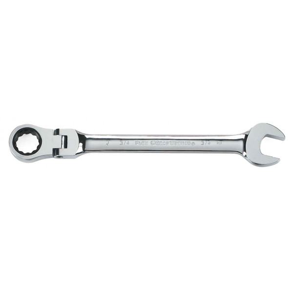 GEARWRENCH 7/8" 72-Tooth 12 Point Flex Ratcheting Combination Wrench 9714D