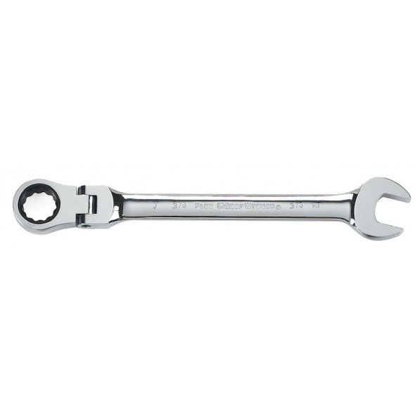 GEARWRENCH 1" 72-Tooth 12 Point Flex Ratcheting Combination Wrench 9716D
