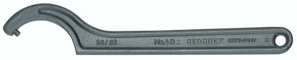 Gedore 6335930 Hook wrench with pin, 20-22 mm 40 Z 20-22