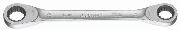 Gedore 2306786 Flat ring ratchet spanner 12x13 mm 4 R 12x13