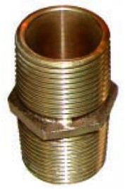 PIPE NIPPLE 3 CAST BRONZE - 44730M
