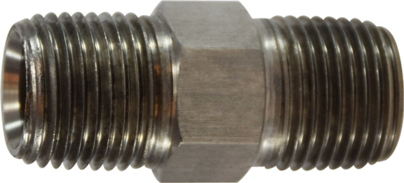 Midland Metal 1/2 X 3" LONG STN STL HEX NIPPLE - SS540483.0