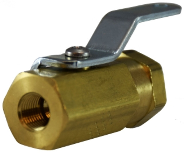 Female x Female 1/8 FIP X FIP MINI BALL VALVE - 46920