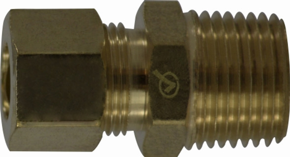 LF Comp Male Adapter 1/4 X 1/8 COMP X MIP ADAPTER AB1953 - 18179LF