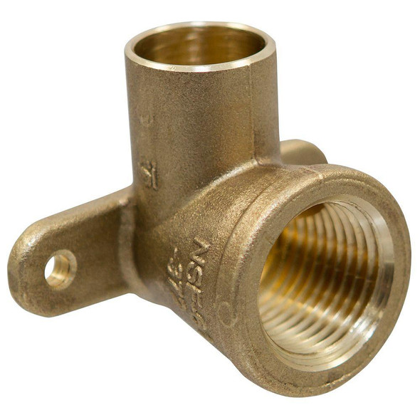 Lead Free Drop Ear Elbows 3/4 SWT X 3/4 FIP BRASS DROP EAR 90 - 44843LF