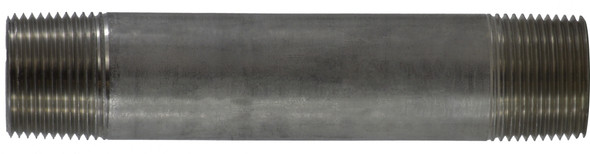 Stainless Steel Nipple 1 Diameter 316 S.S. 1 X 6 316 SS NIPPLE - 49109