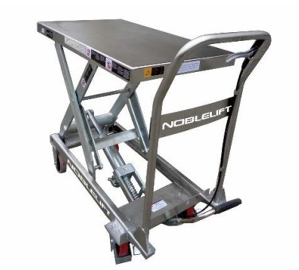 NobleLift Manual Scissor Lift Tables, Capacity 1,100 lbs - HTF110S