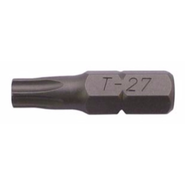 Alfa Tools T27 X 1 X 1/4 HEX TORX BIT 2/CARD, HSB15828C