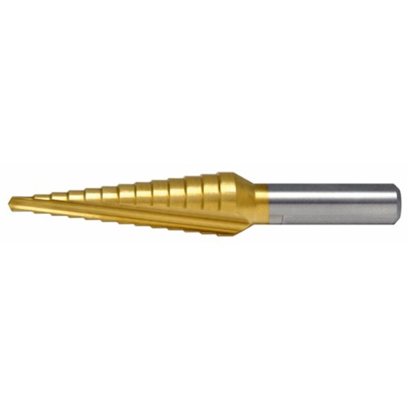 Alfa Tools "A" HSS PROBIT CONE DRILL TN COATED CARDED, MB52501TNC