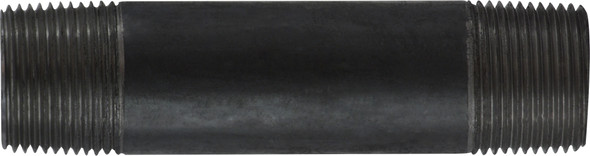 Black Steel Nipple 1 Diameter 1 X 9 BLACK STEEL NIPPLE - 57112