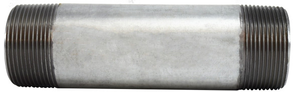 Galvanized Steel Nipple 1-1/2 Diameter 1-1/2 X 6 GALV STEEL NIPPLE - 56149